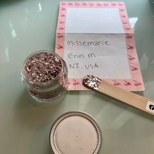 Revel Nail Dip Powder Pillowtalk glitter pink